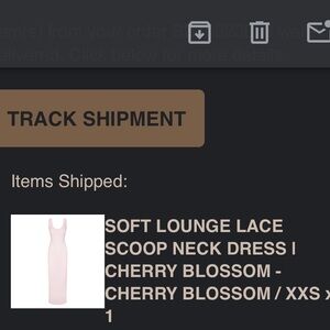 BNWT LIMITED EDITION SOFT LOUNGE LACE SCOOP NECK DRESS | CHERRY BLOSSOM